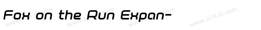 Fox on the Run Expan字体转换 Fox on the Run Expan字体转换